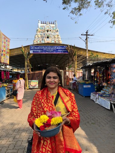 vanita lenka, tour of temples connected to 27 nakshatras, vlastrology