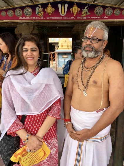 vanita lenka, tour of temples connected to 27 nakshatras, vlastrology